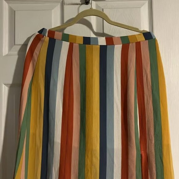 June & Hudson Multi- Colored Midi Skirt - Picture 2 of 3